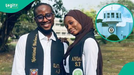 Couple at University of Ibadan (UI) graduates with first-class honours, sparks reactions