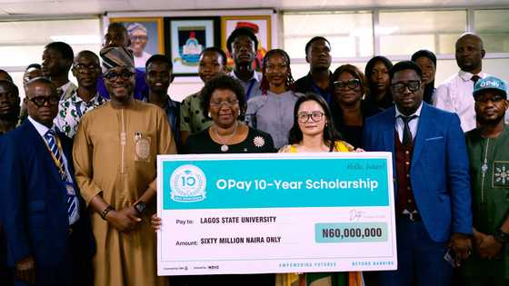 Lagos State University joins beneficiaries of OPay’s N1.2b 10-year scholarship programme