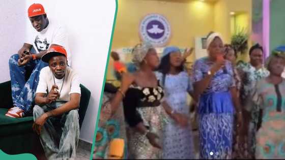 "Yung Duu don blow o": Video of RCCG women choir singing "Oyinmo" in Church Goes Viral