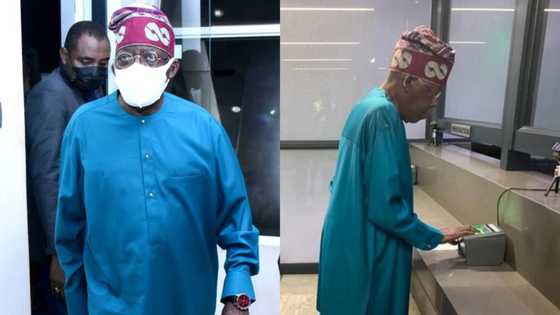 I am not dead, Tinubu declares as he arrives Nigeria from Dubai