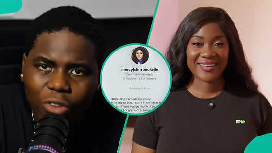 Nigerian man gets unexpected message from Mercy Johnson Okojie: "I am always teary"