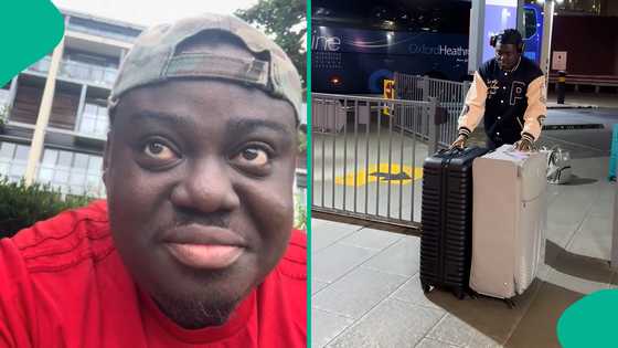Man runs back to UK to start afresh after previously relocating to Nigeria, shares why in video