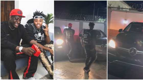 "Two rippers": Congratulatory messages pour in as Berri Tiga, Carter Efe flaunt new Mercedes rides in video