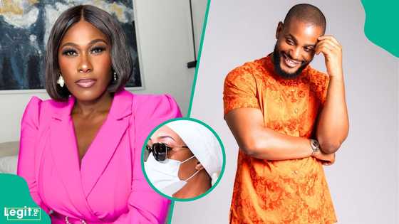 Uche Jombo finally confirms Alexx Ekubo's wife's true identity, faces backlash