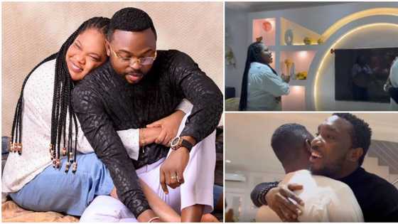 Toyin Abraham surprises hubby on birthday in touching video, invites Timi Dakolo to sing for him in their home
