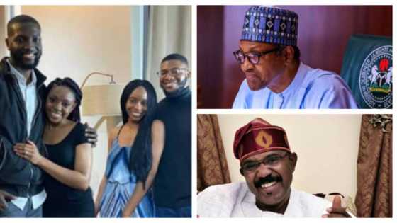 Buhari reacts as his minister's twin daughters marry same day