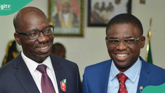 BREAKING: Heavy security in Edo govt house over likelihood of Shaibu’s resumption, details emerge