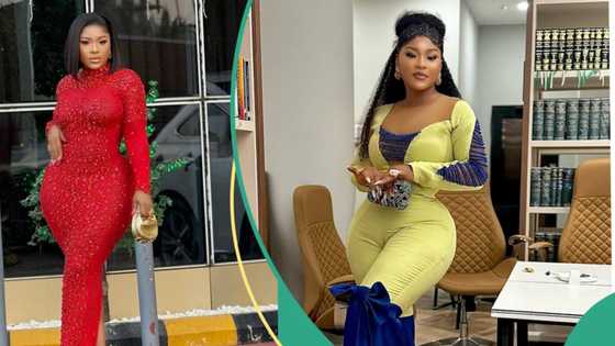 "It's a season of love": Destiny Etiko radiates beauty in gorgeous red outfit