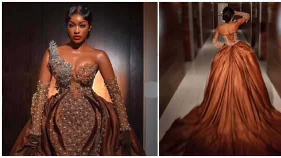 BBNaija star Beauty Tukura is a breathtaking princess in stunning new photos