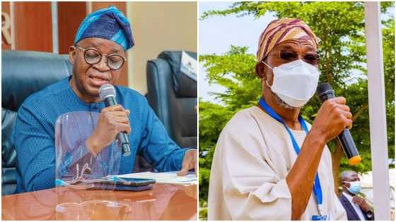 Oyetola finally breaks silence on disagreement with Aregbesola, shares details