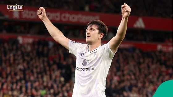 "E dey always turn up": Man United fans react as Maguire scores winning goal vs Liverpool