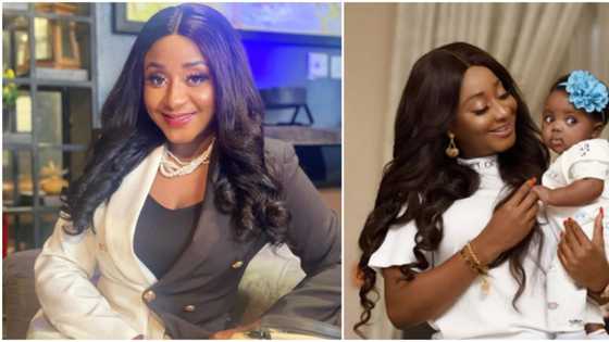 Fans, colleagues rejoice with Ini Edo as she celebrates birth of her niece