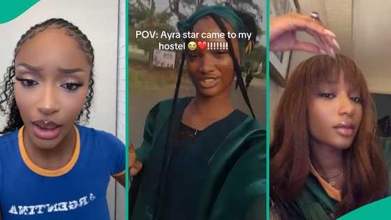 Excited University of Ibadan student shares rare video of singer Ayra Starr around her hostel