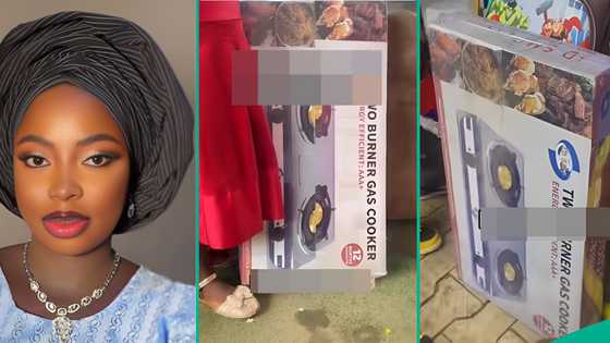 Mother reacts as daughter receives table top gas cooker at school’s graduation, mentions party fee