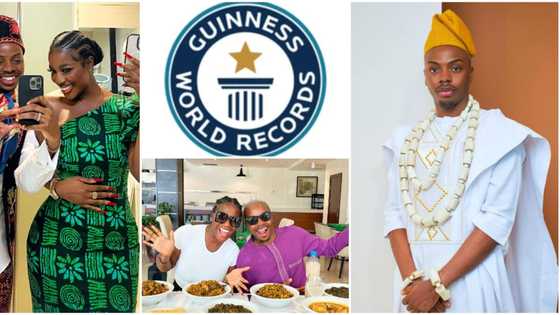 Enioluwa leaps for joy as Guinness World Records certifies Hilda Baci: "My chest is about to jump out"