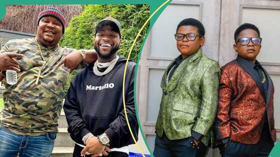 Davido and Cubana Chiefpriest incur backlash as they greet Aki and Paw Paw at event, clip trends