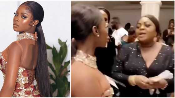 Where Eniola Badmus dey see this money? Reactions as BBNaija Khloe shows off cash made from her birthday party
