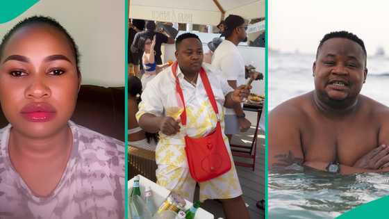 Cubana CP finally replies to Hellen Ati while holidaying in France: "Which kind baby daddy be dis?"
