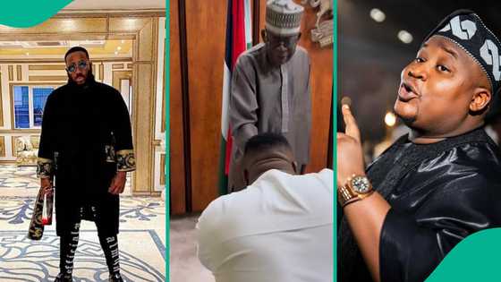"To meet president no be beans": Kiddwaya backs Cubana Chiefpriest amid Tinubu visit backlash