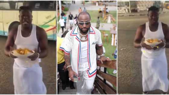 “Apatapiti, 001 we dey wait for you”: Video of devoted fan carrying ‘juju’ to make Davido comeback goes viral