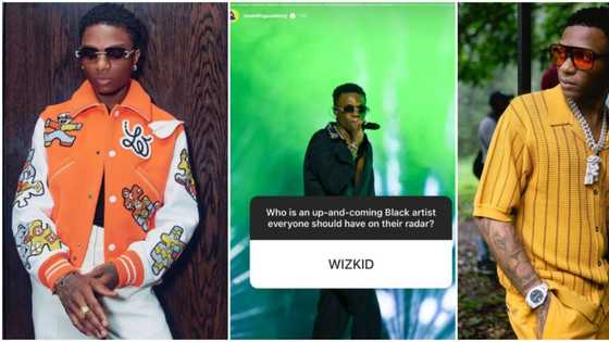 Grammy organisers tag Wizkid as upcoming artist, Nigerians fume on the internet: "Them don buy market"