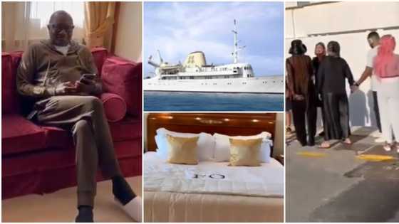 Nigerians blown away as Femi Otedola reportedly splurges N2.2bn to rent a yacht ahead of 60th birthday