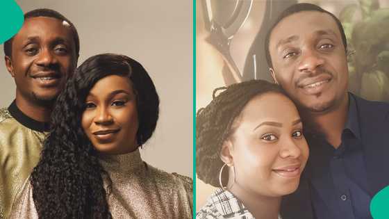 Nathaniel Bassey, wife share lovey-dovey moment, crew's reaction trends: “I love this love”