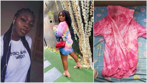 What I ordered vs what I got: See the cloth this girl received after paying for item, Nigerians react (Photos)