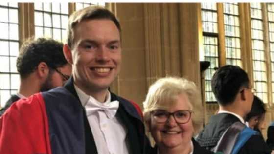 "All the hard work and hours worth it": Mother and son graduate on same day, video goes viral on TikTok
