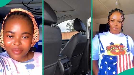Lady who booked Uber ride at 10pm sees strange mark on driver's head, cries out in video