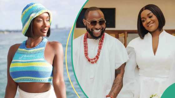 Anita Brown blows hot to Davido's leaked toilet selfie, bedroom video: "He doesn't post his wife"