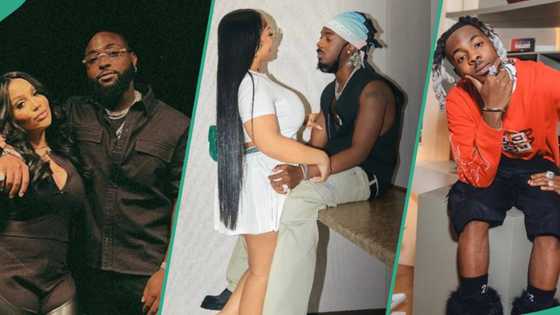 Young Jonn flaunts cozy pictures of him and Davido's cousin amid widespread dating rumours, fans react