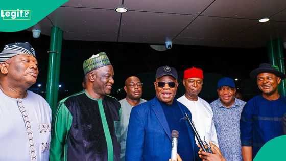 Akpabio ya bayyana ana rade radin shugaban majalisa yana kwance a asibitin Landan