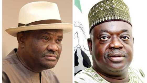 Massive reactions as video of Wike threatening to flog ex-governor surfaces online