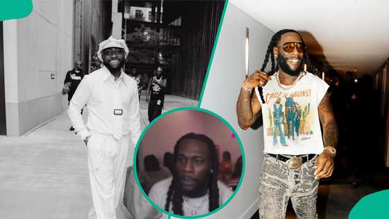 Burna Boy's reaction after viewer named 'Davido' gifts subs to him during live stream goes viral