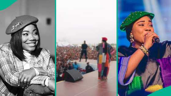 Mercy Chinwo trends as video shows over 50K people gathered for singer's Tanzanian worship concert
