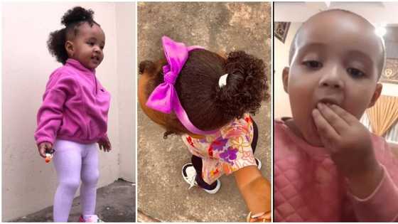 "I will be mad": Grandma cuts grand-daughter's hair, barbs her gorimapa, video of new look goes viral
