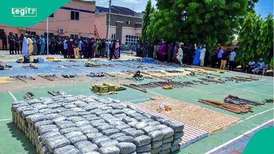 An kama bindigogi AK 47 a Kano, masu laifi 105 sun shiga hannun 'yan sanda a Satumba
