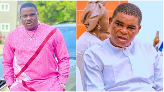 Iyabo Ojo, Femi Adebayo, others react as Isbae U marks 1st birthday as an orphan, remembers late dad