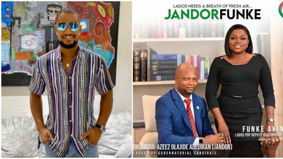 "As entertainers, we're more than the TV screen": Alexx Ekubo hails Funke Akindele for venturing into politics