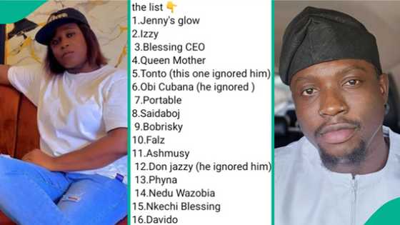 Nigerian lady shares list of people VeryDarkMan allegedly 'dragged' since he gained fame