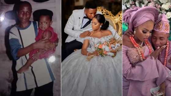 “Daga Raino Ya Zama Mijin Habibty:” Budurwa Ta Amarce Da Mutumin Da Ya Kula Da Ita Tun Tana Yarinya