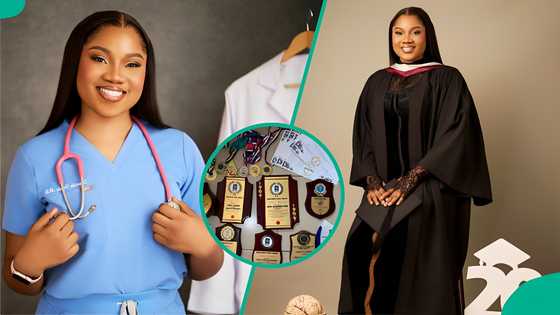 Babcock University medical student who was confused in 200 level graduates with 7 distinctions