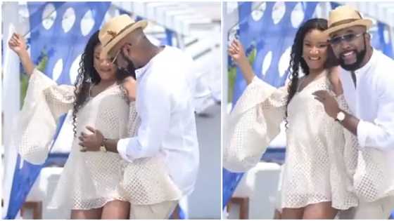 Banky W releases baby names, shares videos from when Adesua was 6 months pregnant