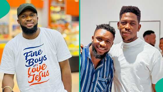 Ebuka Songs' message to Moses Bliss at 30 triggers reactions: "Did you block each other?"
