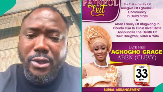 Man who lost 33-year-old wife weeps as he shares their emotional love story, people console him