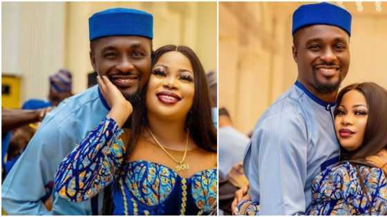 I pay my husband double fees when he works on my movies: Actor Adeniyi Johnson’s wife Seyi Edun gives reason