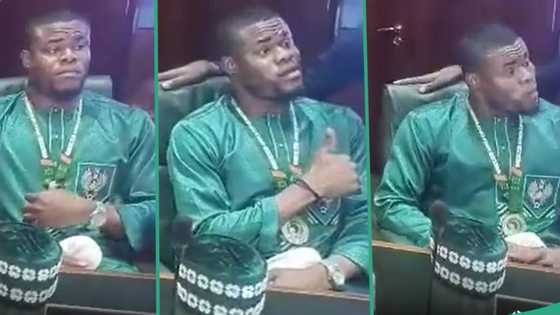 Viral video shows star goalkeeper Stanley Nwabali in Aso Rock after AFCON performance