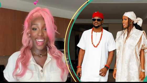 Paul of PSquare's new wife, Ivy Ifeoma, grooves effortlessly on dancefloor with heavy baby bump