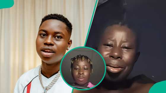Peller gives groundnut seller and daughter N1 million, girl's low-key reaction stirs drama